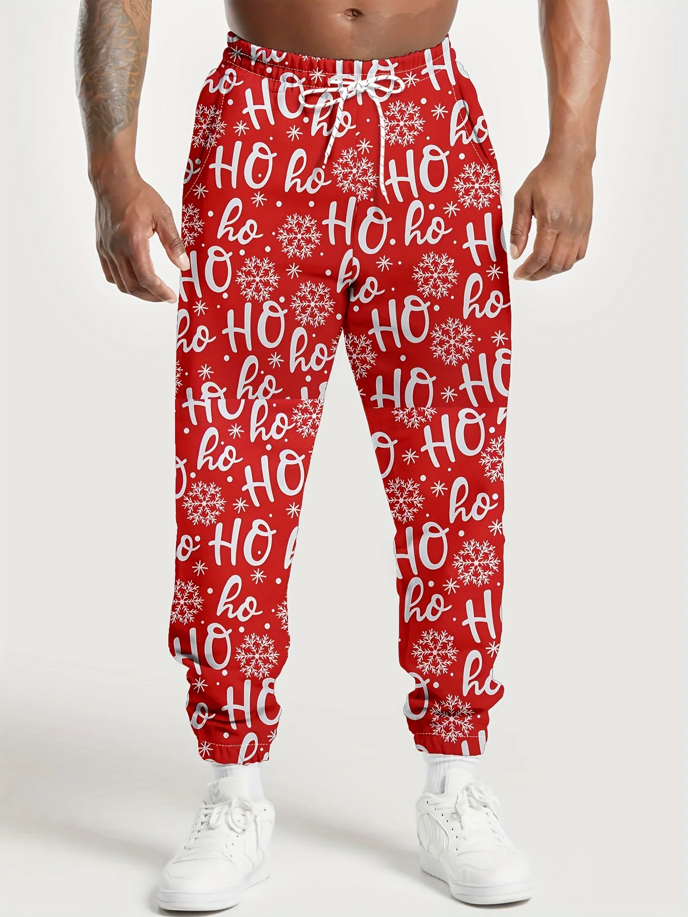 Weihnachten Thema männer Jogginghose Santa Claus Gedruckt Hosen Weihnachten Party Hosen Herbst Winter Casual Atmungsaktive Sport Hosen