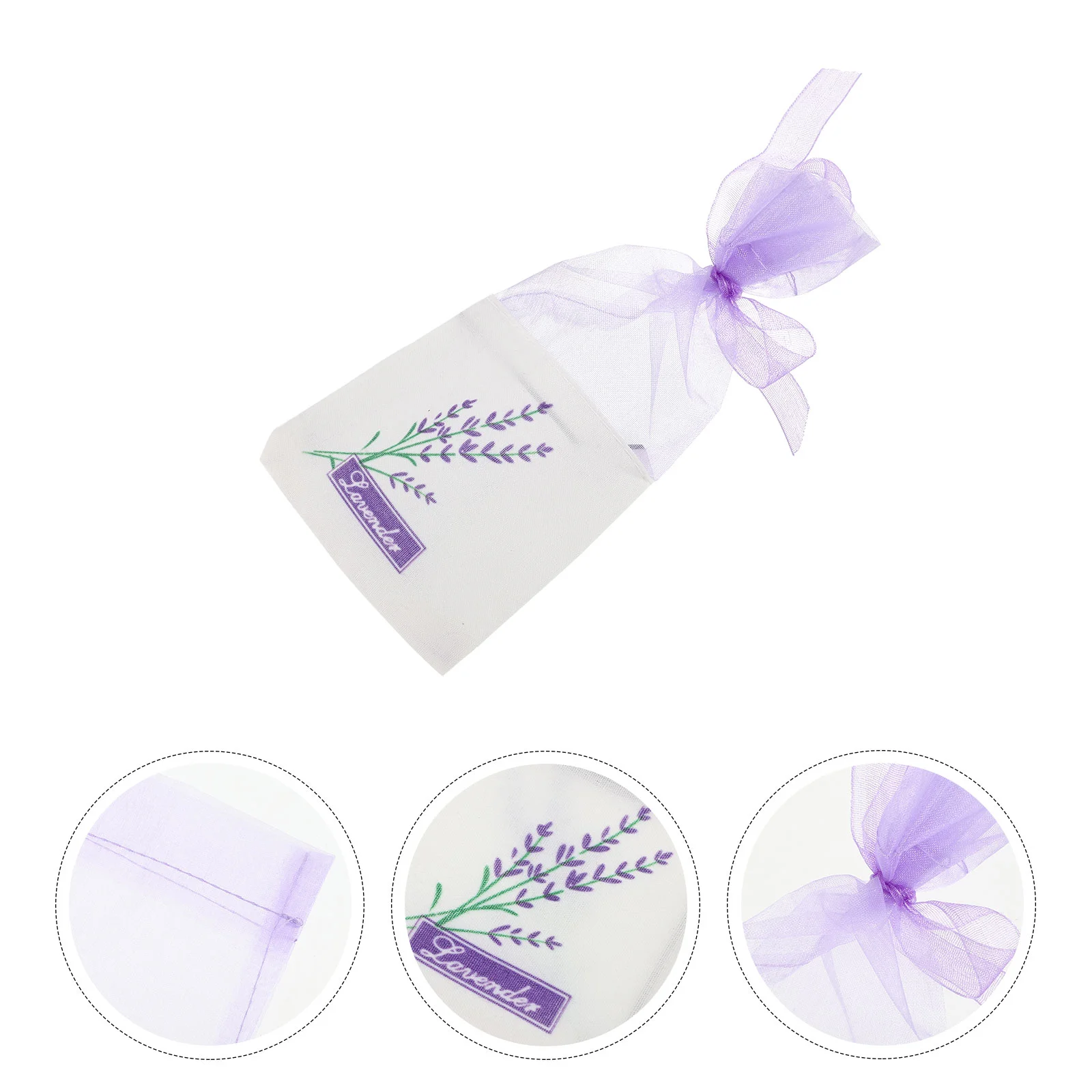 

60 Pcs Wardrobe Lavender Sachet Bag Sachets for Cloth Empty Bags Purple Pouches