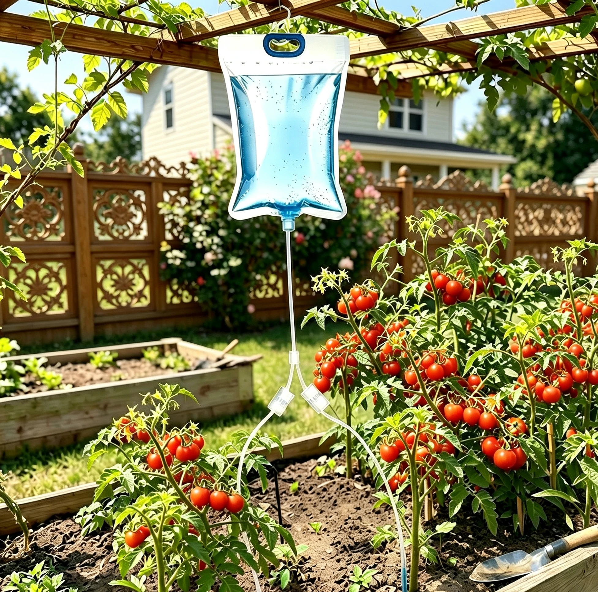 Automatic Potted Plant Irrigation System, Multi-Pot Set for Balcony Gardens (Indoor & Outdoor)