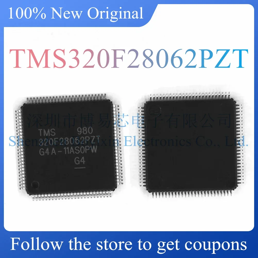 NEW TMS320F28062PZT Original Product.LQFP-100