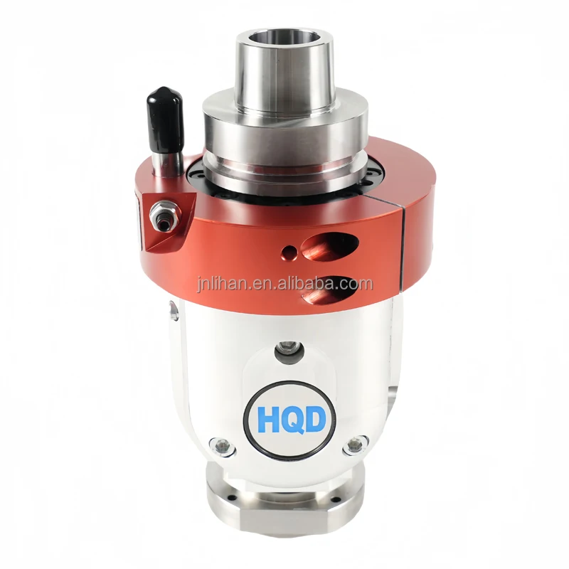 Factory Direct Sales ISO30/HSK63F 12000Rpm Cnc Angle Head ISO30-ER25-4 Sides Universal Milling Angle Head For Router Machine