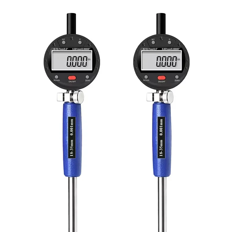 Digital Bore Gauge, High Precision Inner Hole Measuring Tool, Digital Inside Dial Indicator / Micrometer, Cylinder Bore Gauge