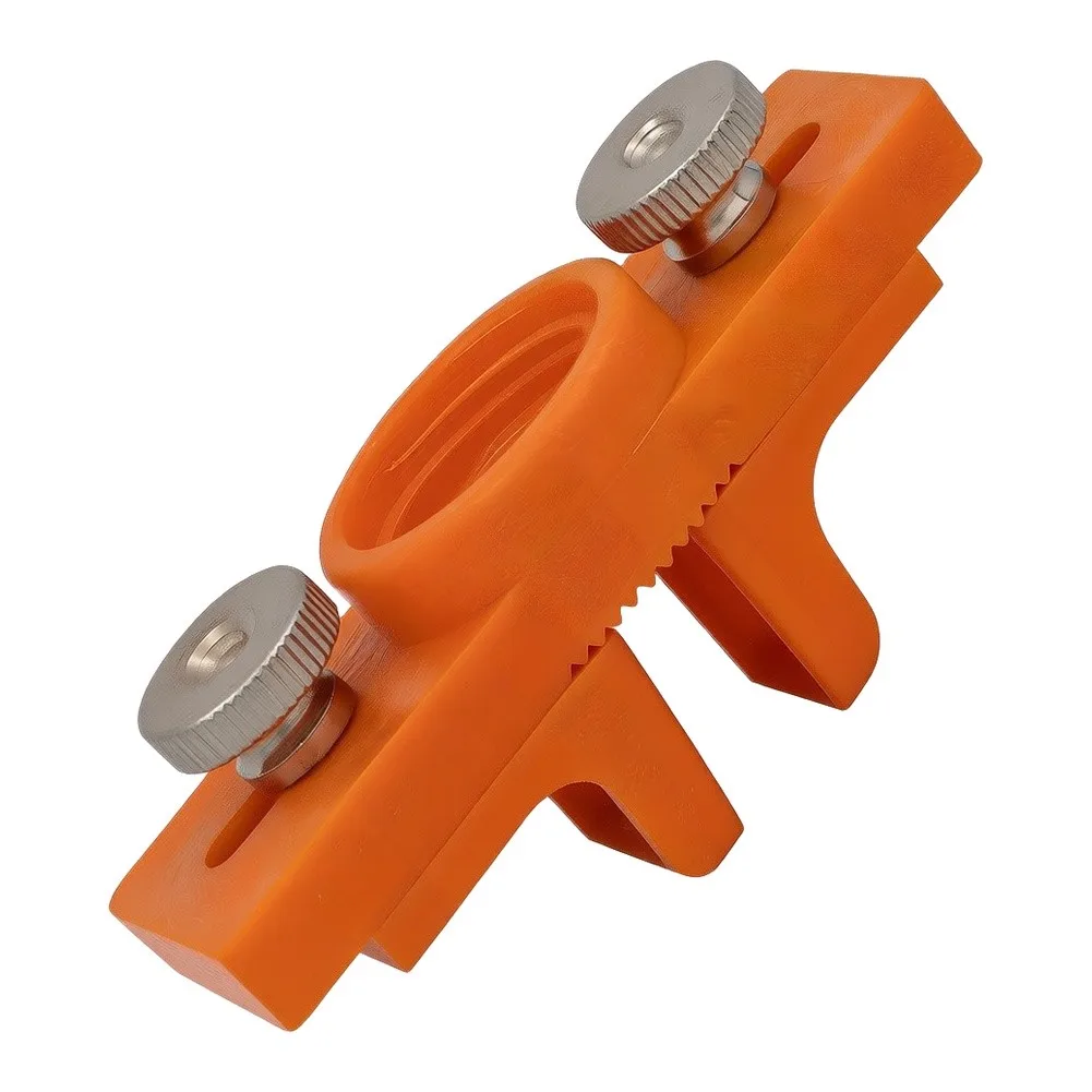 Woodworking Edge Bander with Even Glue Distribution Adjustable Clamp Width 10-30mm Plastic Body 9.75x4.7x2.8cm Orange Color