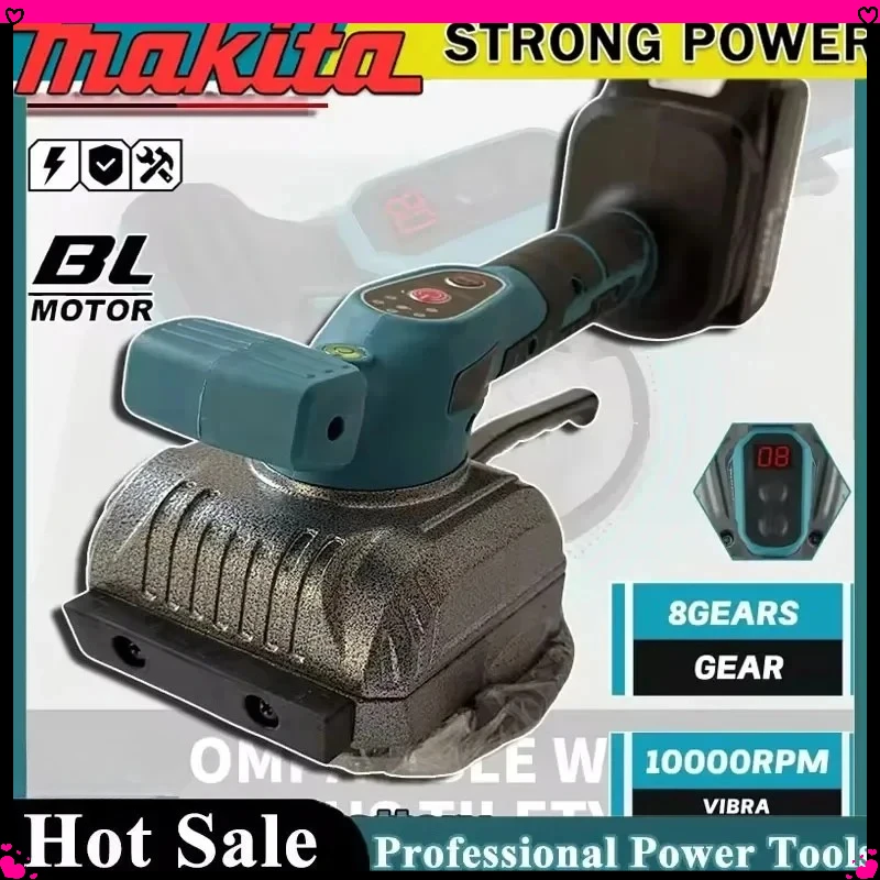 

Makita Tile Vibration Leveling Machine Cordless Tile Intelligent Wall Tile Tiling Machine Power Tools for 18V Battery