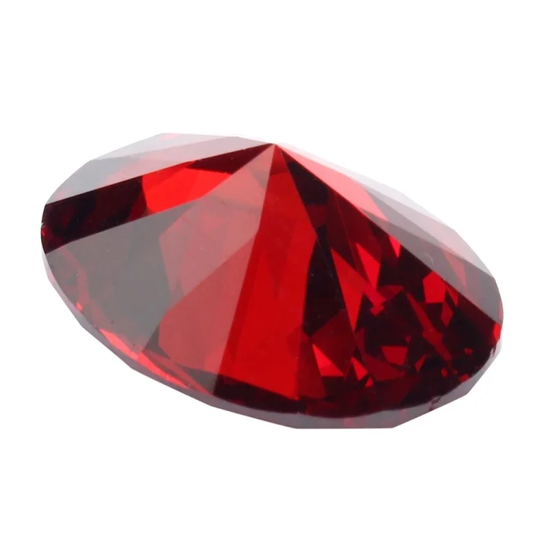 12X16MM Best Promotion 13.89CT Blood Red Ruby Unheated Diamond Oval Cut Loose Gemstone Diamond DIY Jewelry Decorative Crafts