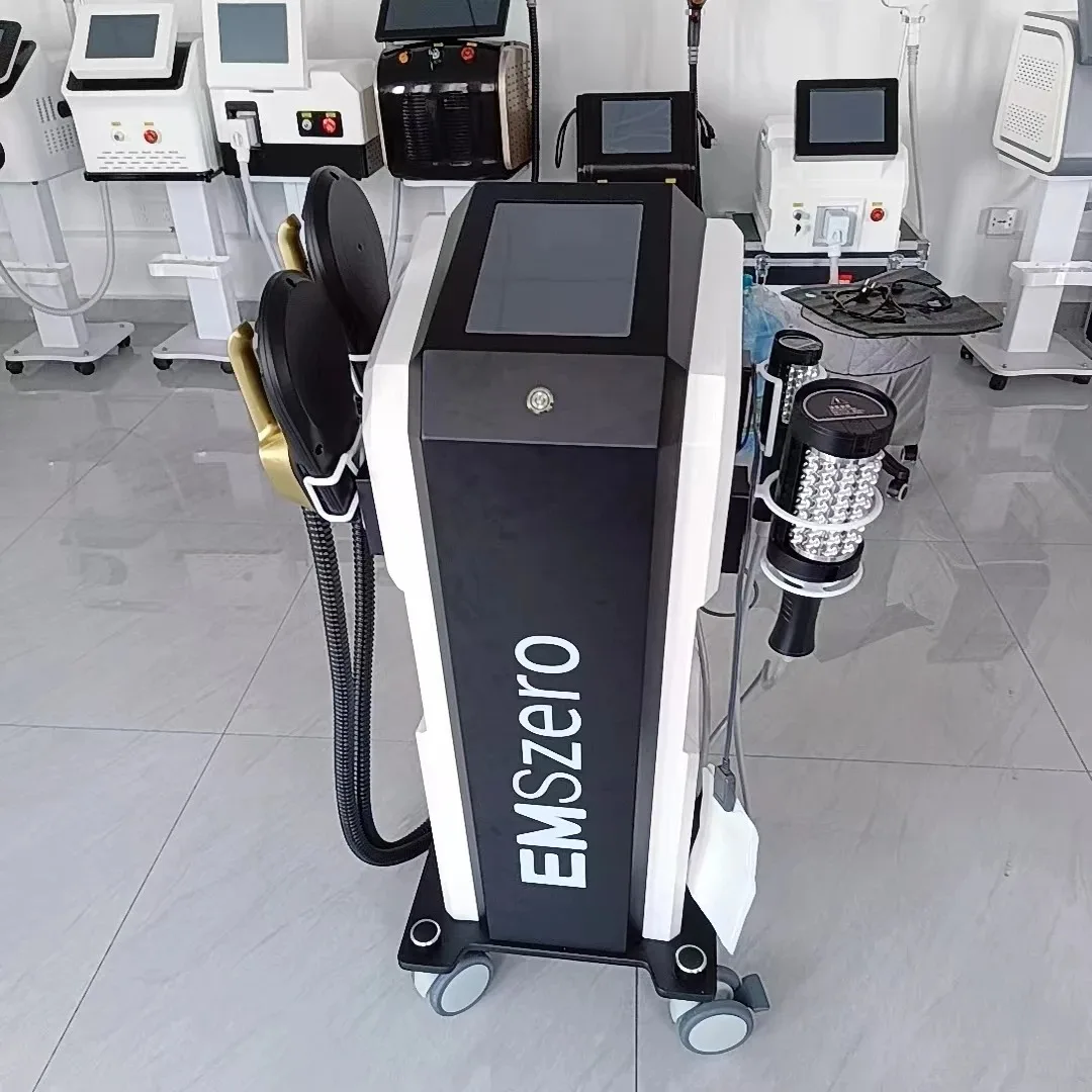 EMSZERO Sculpting Butt Lift Machine 2 in 1 Body Sculpt Machine RF Roller Muscle Stimulator Body Shaping Massage Equipment