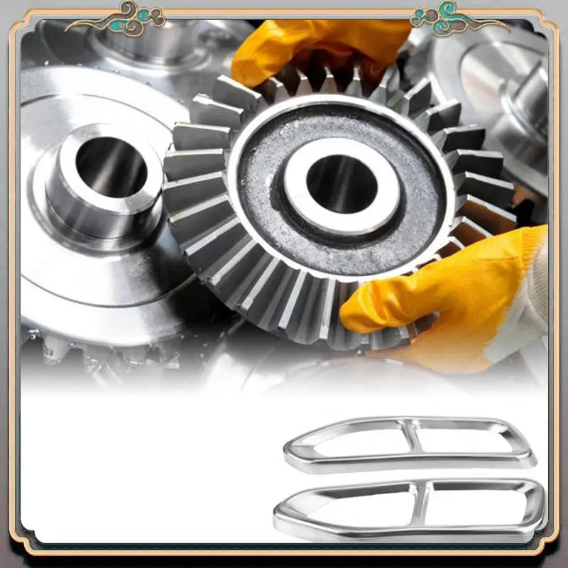 

A73Q-Tailpipe Trim Frame Exhaust Trim Cover Car For BMW 7 Series 730 740 750Li 2016-2018 Replacement