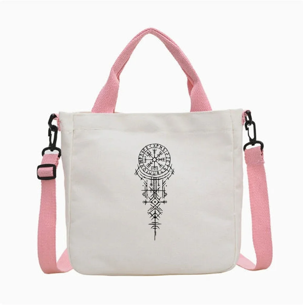 Viking tote bag reusable y2k torba na zakupy totebag woman