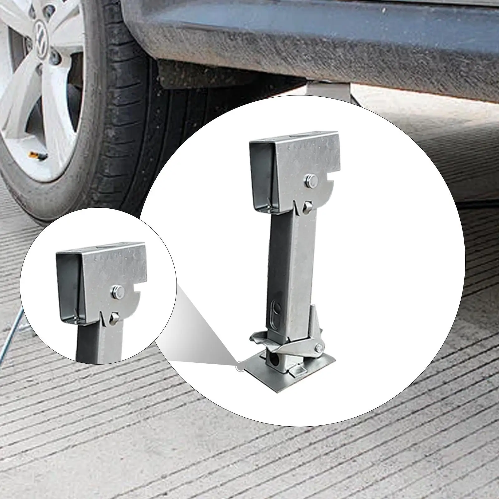 

Trailer Stabilizer Jack Repair Accessory Parking Support Multipurpose Stabilizer Stand for Outside Travel Motorhome