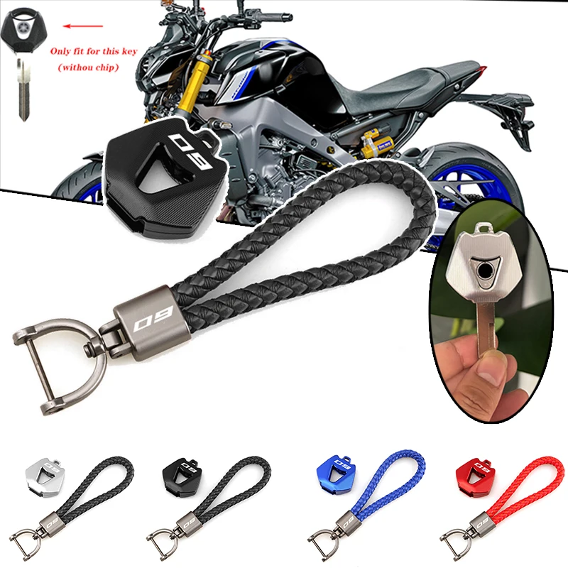 NEW sell well For YAMAHA Mt 09 FZ 09 MT FZ 09 Accessories Motorcycle CNC Key Cover Case Cap Protection Keychain Ring Chain Belt