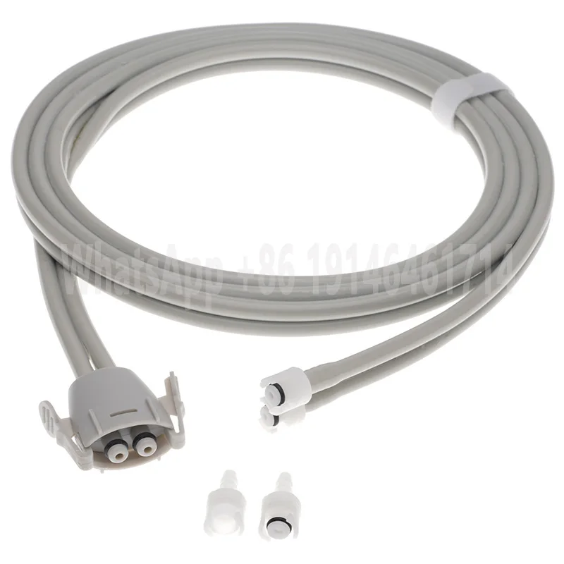 NIBP Air Hose Extension Double Tube Compatible With Welch Allyn Patient Monitor,For Adult/Pediatric/Neonate/Infant,2.5m.