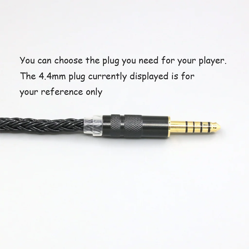 16 كور أسود مضفر سماعة كابل ل Hifiman Sundara Ananda HE1000se HE6se DEVA Pro مستو المغناطيسي he400se Arya LN 007423