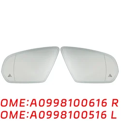 Suitable for Mercedes Benz W205 W213 W222 W253 Right left rear reversing view MIRROR GLASS A0998100516 A0998100616 auto parts