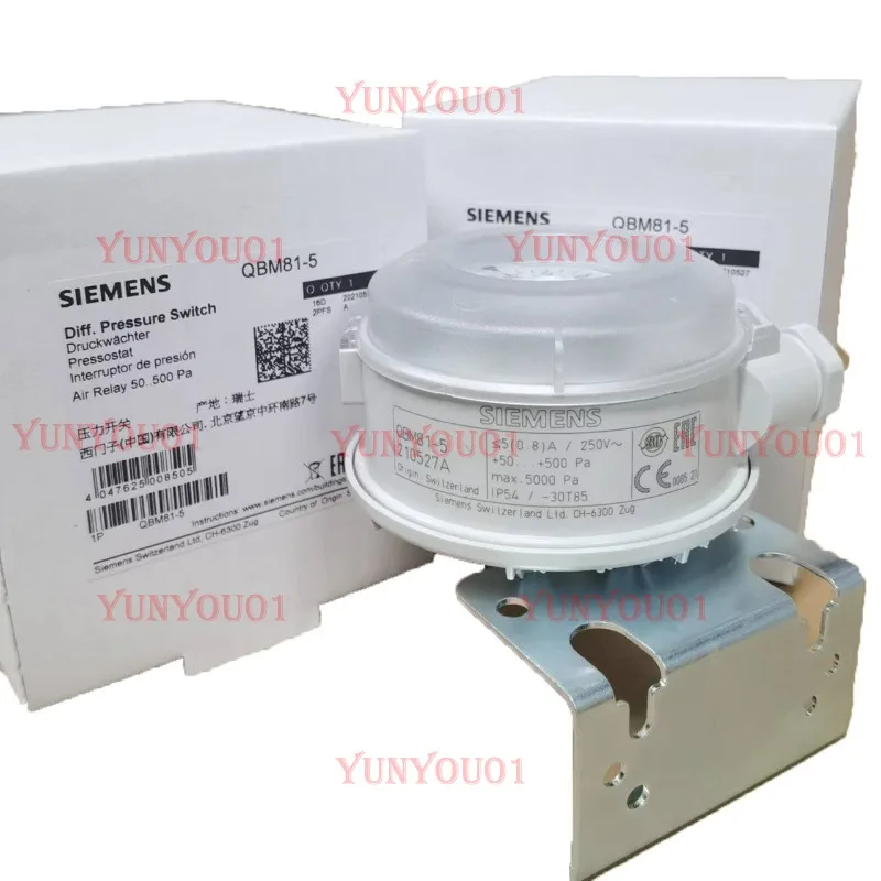 

QBM81-5 QBM81-3 QBM81-10 Air Differential Pressure Switch Air Conditioning Differential Pressure Switch