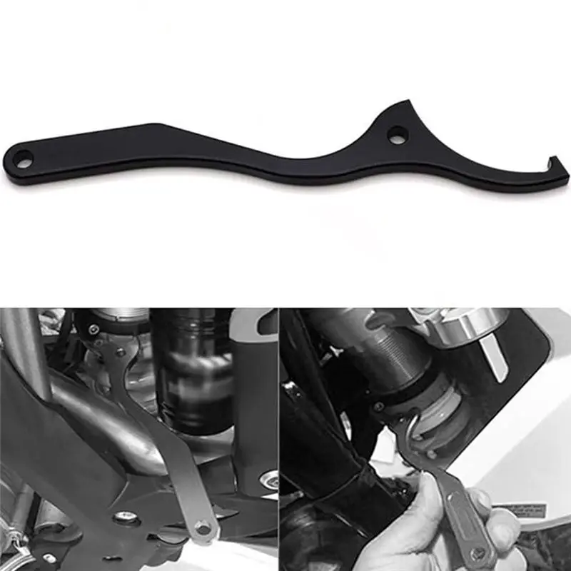 ABVJ-For FE FC TC TE 125 250 300 350 450 501 Motocross CNC Aluminum Rear Absorber Suspension Shock Spanner Wrench