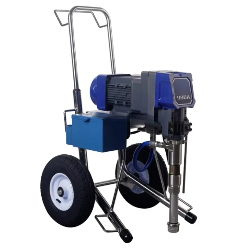 High Quality Power Electric High Pressure Airless Spraying Machine Energy Saving Large Area Painting Maintenance Tasks Operation