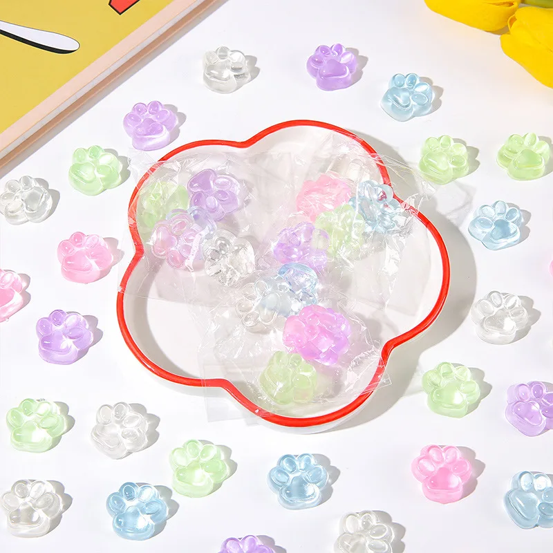 10 pz Kawaii Agitarsi Giocattolo Mini Artiglio di Gatto Spremere Giocattolo Mini Carino Giocattoli Sensoriali Alleviare Lo Stress Realistico Agitarsi Divertente Artiglio di Gatto Giocattolo Regalo