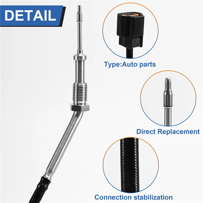 

Exhaust High Temperature Sensor For Mitsubishi Pajero Montero IV 2006-2016 V88 V98 1587A015