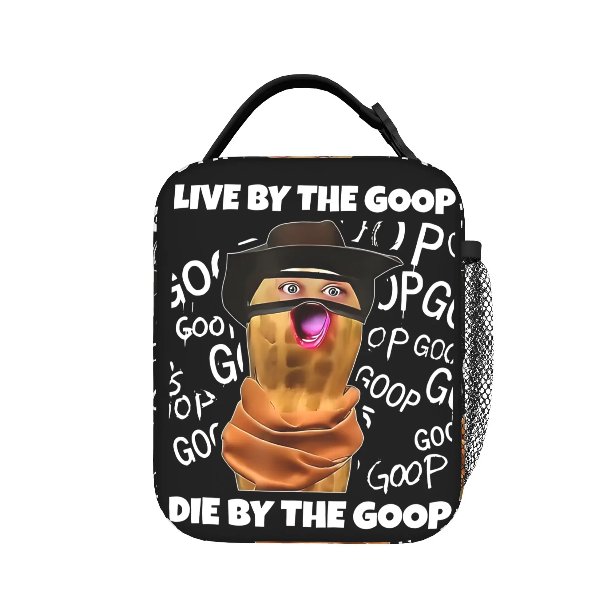 The Burnt Peanut Goop  Insulated Lunch Bags High Capacity Arc Raiders  Lunch Container Cooler Bag Lunch Box Tote