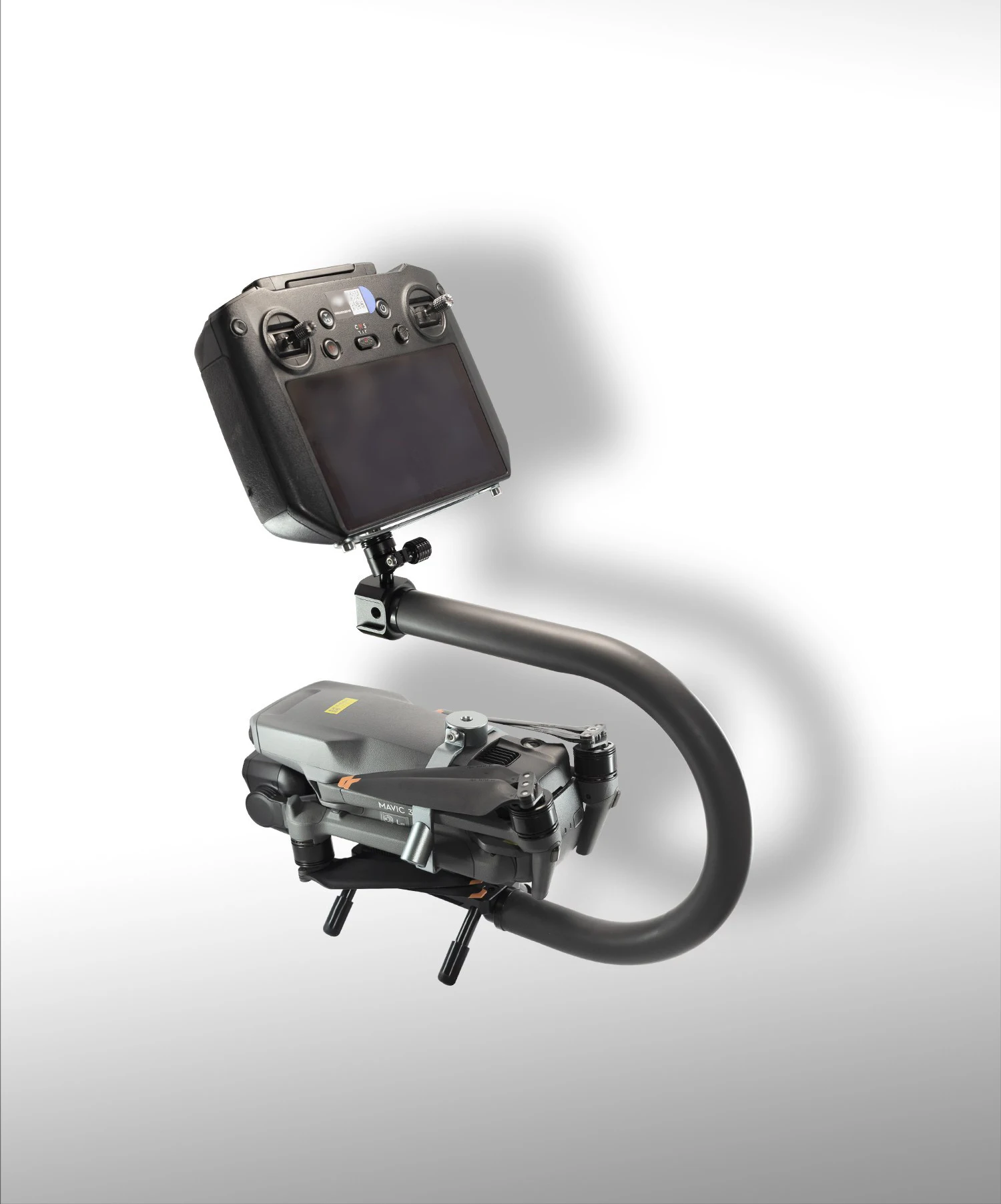 Drone Ground shooting U-shaped handheld stand mavic3\4 carbon fiber quick release plate coldshoe expansion tripod desk stands