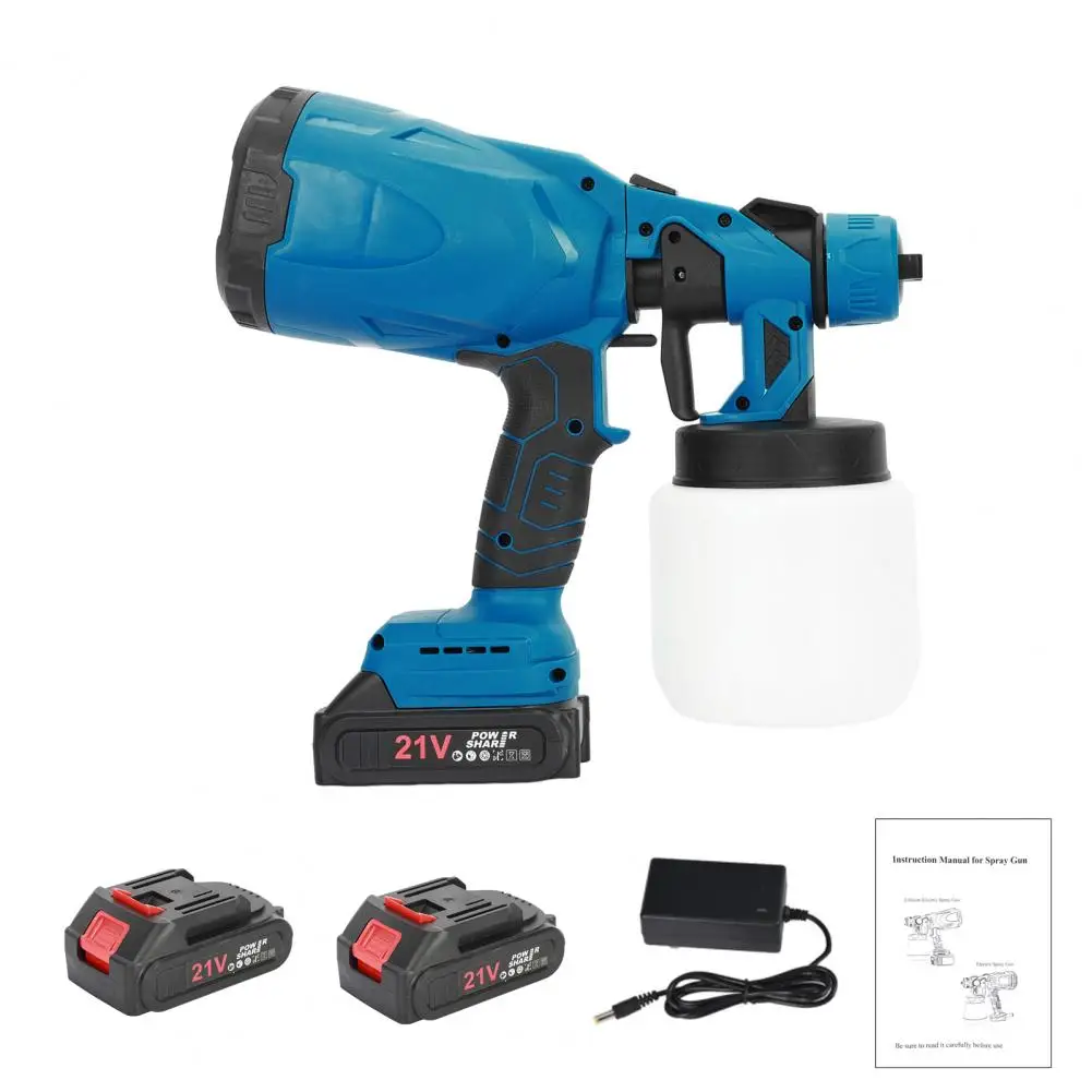 

Mini Paint Sprayer Long-Spray Distance 3 Spray Patterns, Rechargeable Multipurpose Electric Handheld Paint Sprayer Machine Set