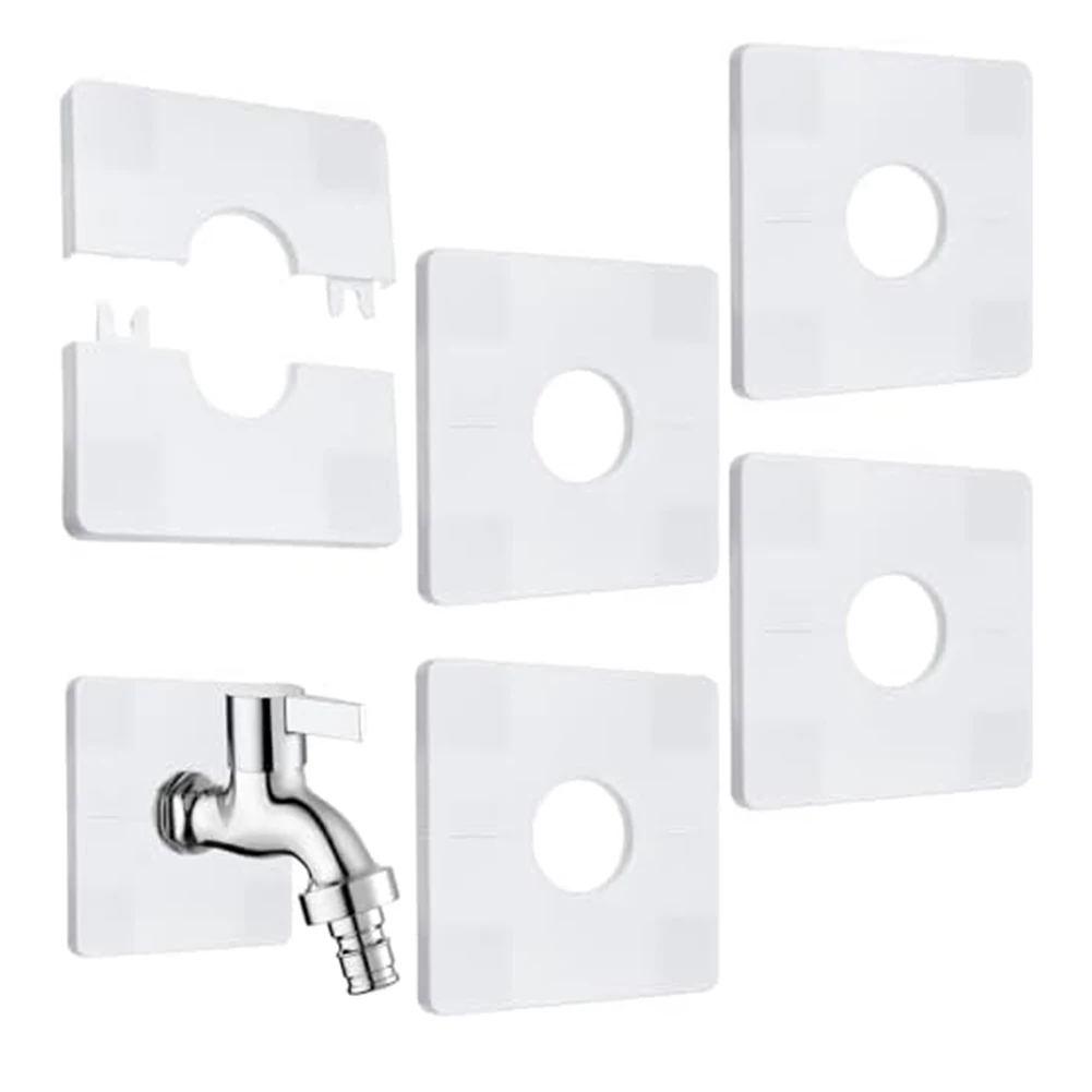 

Для кондиционера с отверстиями, квадратная накладка, крышка воздуховода для ванной комнаты, диаметр отверстия 1,26 дюйма, современный дизайн