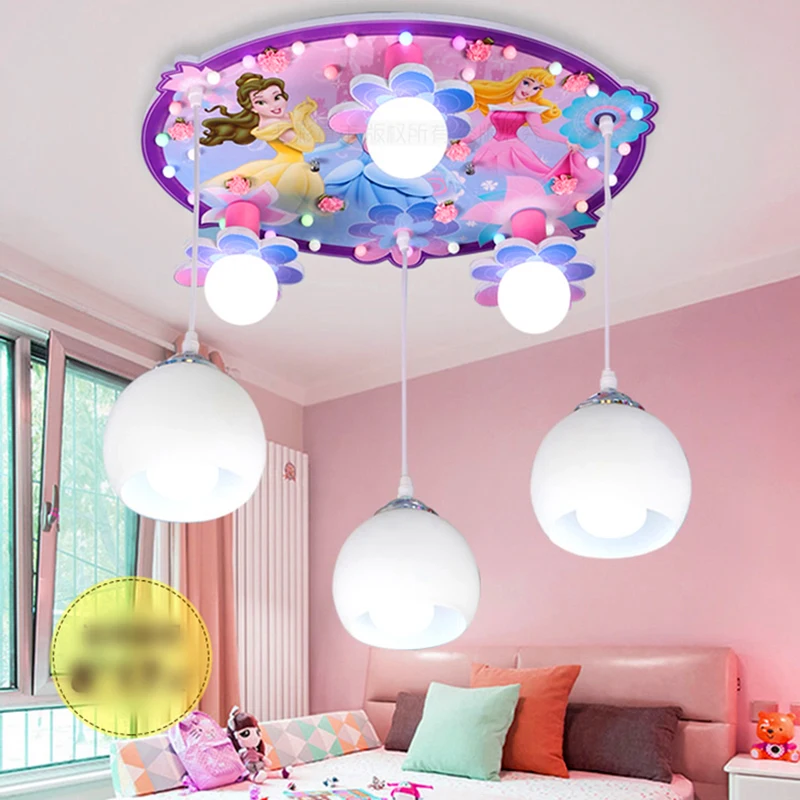 Snow White girl bedroom decorative dining room led Ceiling lamps Pendant lights indoor lighting interior lighting Ceiling lamp