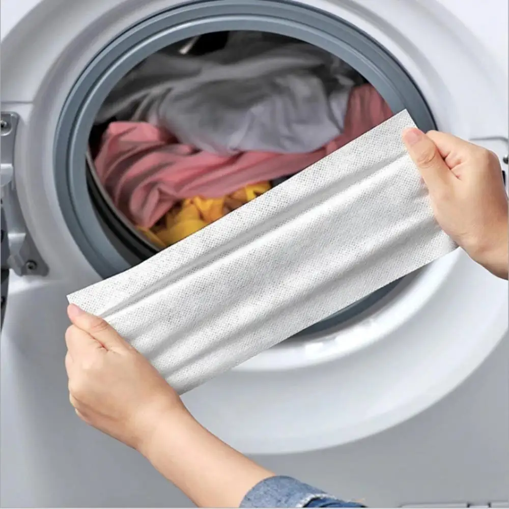 1~5PCS Sizes Washing Machine Use Mixed Dyeing Proof Color Absorption Sheet Anti Dyed Cloth Laundry Papers Color Catcher Grabber