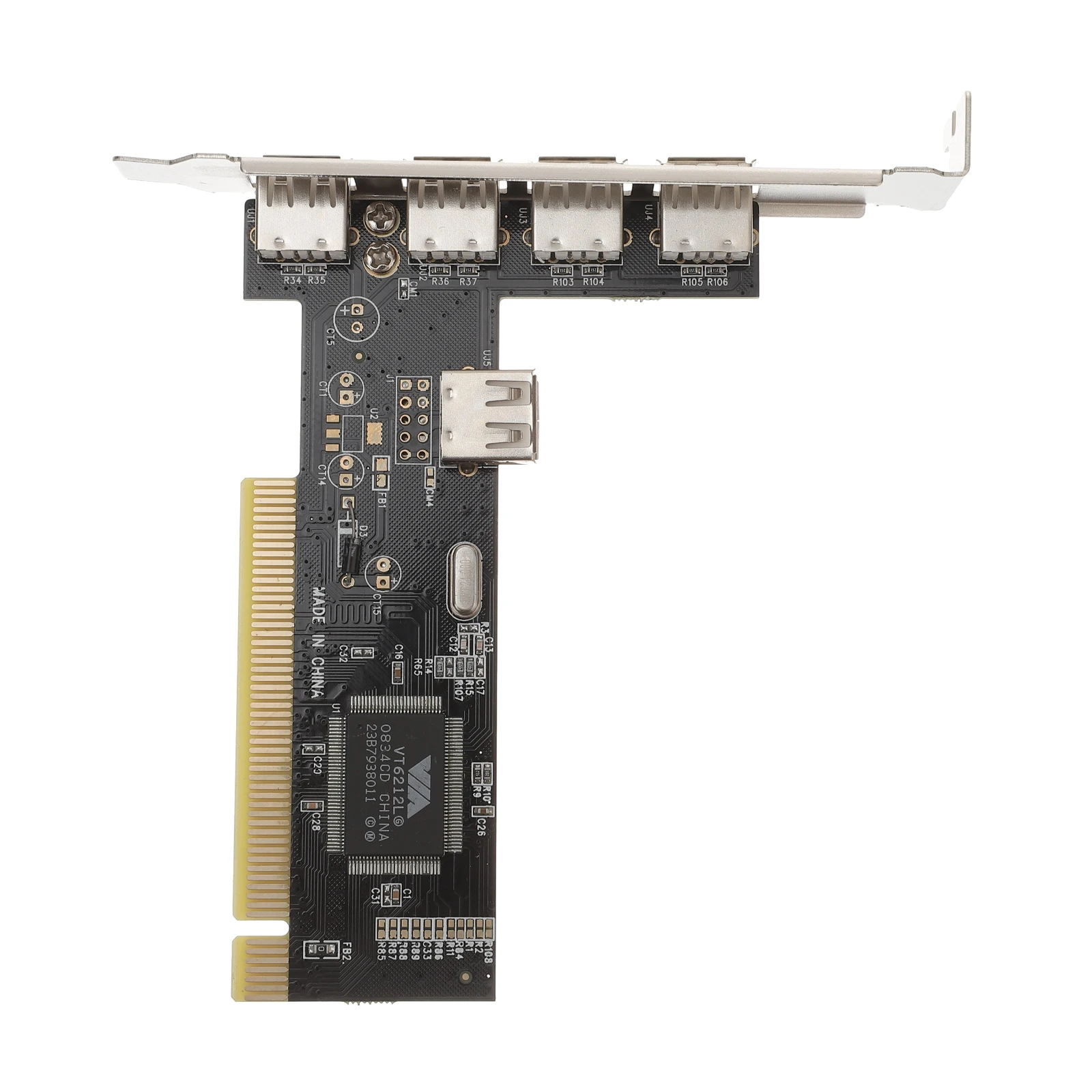 

PCI Expansion Card PCI-E Extender Computer Supply PCIe Extension Adapter Black USB