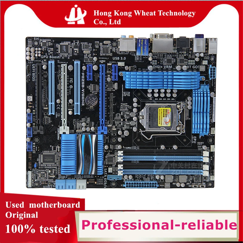 Used For Intel Z68 P8Z68-V/GEN3 motherboard original LGA 1155 DDR3 32GB USB2.0 USB3.0 SATA3 Desktop Mainboard