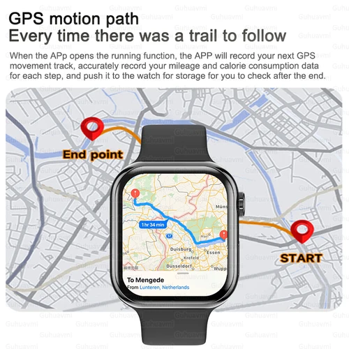 Imagen 2 del producto 2026 nuevo reloj Original serie 11 reloj inteligente para mujer Bluetooth llamada NFC IP68 impermeable HD AMOLED pantalla GPS Track hombres Smartwatch