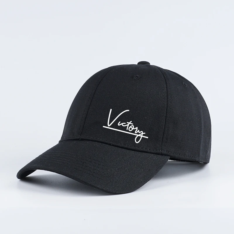 

Victory Signature Printed Baseball Cap Soft, Comfortable, Lightweight, Breathable, Adjustable Minimalist, Inspirational, Fashion