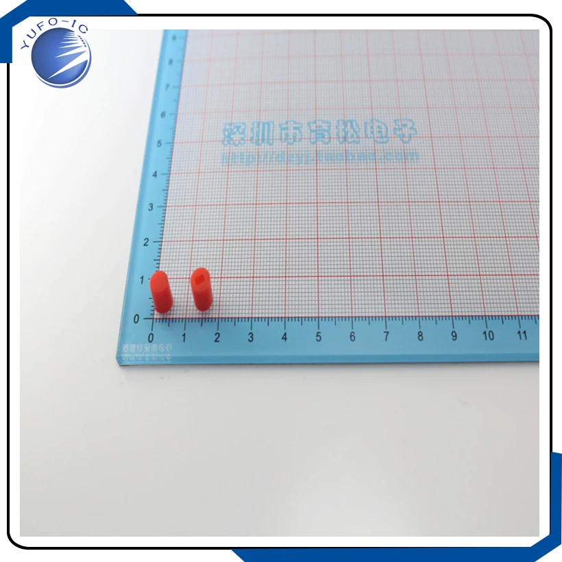 10PCS/LOT  8*8 switch cap red round   Electronics