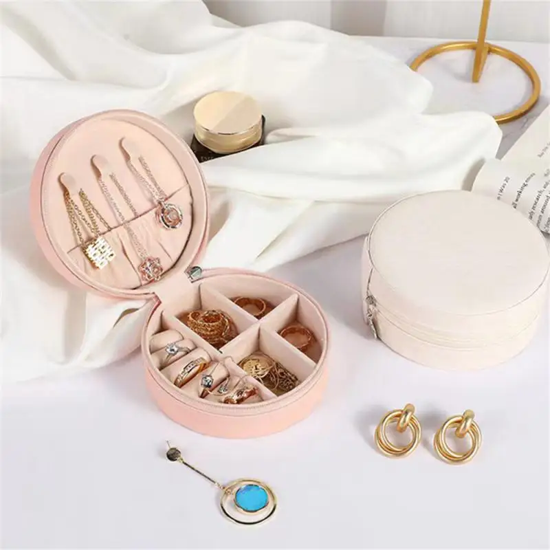 Jewelry Fashionable High-quality Durable Stylish Convenient Compact Jewelry Box European Style Storage Box High Demand Must-have