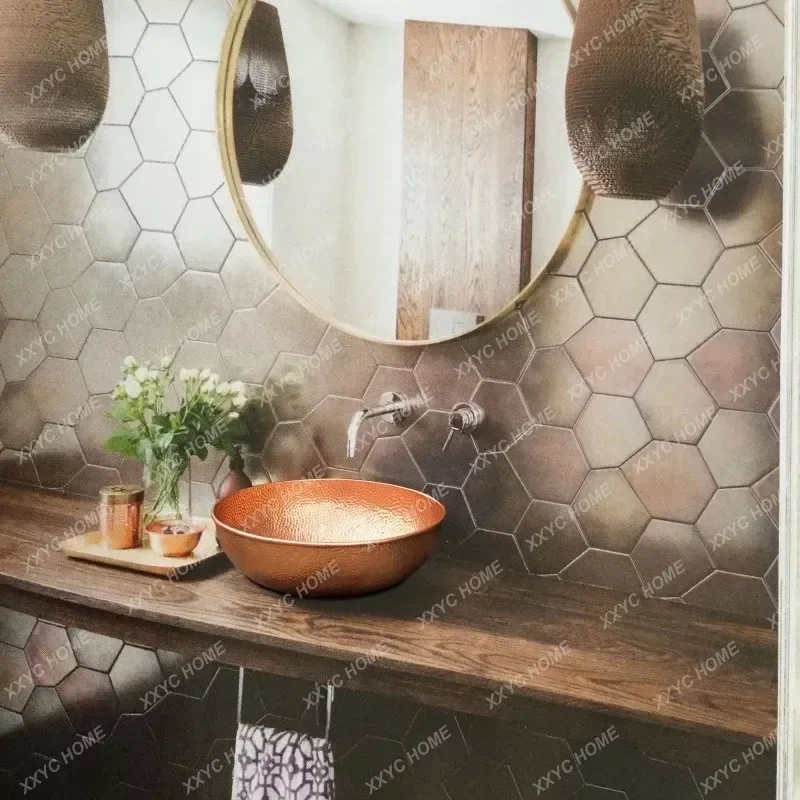 A  Art stage basin  Household wash  Mini bathroom Art