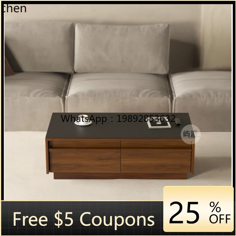 

Bauhaus stretch coffee table/rock slab solid wood coffee table medieval retro