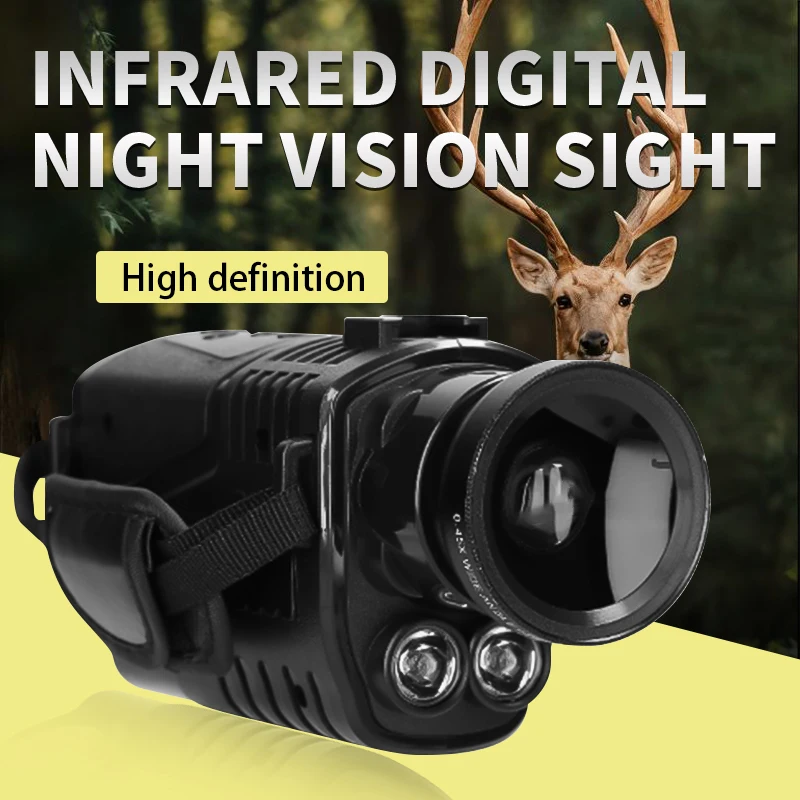 

Telescope Night Vision Goggles Monocular HD Infrared 8X Zoom Camera Distanc For Outdoor Search Hunting Observing Animals