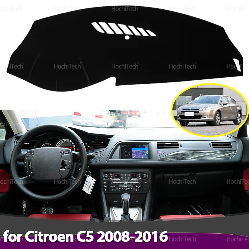

Car Dashboard Cover Dash Board Mat Carpet Pad Sunshade Cape Cushion LHD RHD Car Dashboard Cover Mat for Citroen C5 2008-2016