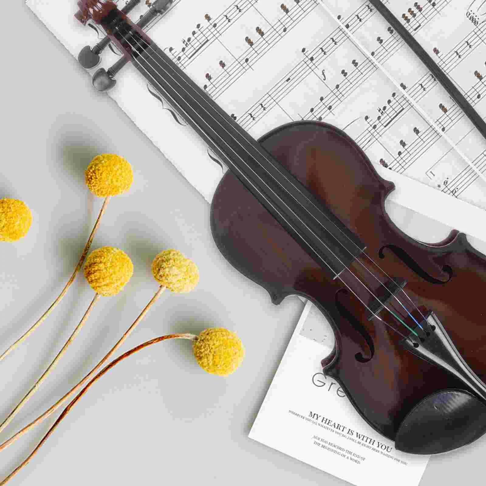 Simulated Violin Toddler Instrument Toy Musical Instruments Stringed Kids Abs Plastic Children Played