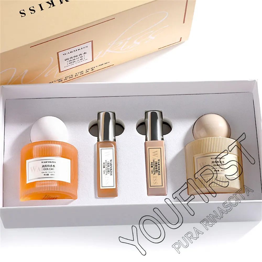 

Brand 100ml Women Perfume Gift Box 4pcs Set Exudes Feminine Charm Lasting Fragrance Eau De Parfum Plant Floral Scent בושם לנשים