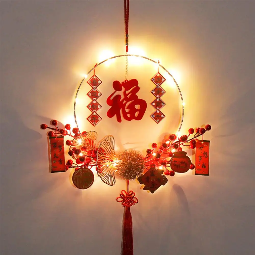 

2024 Chinese New Year Decoration Pendant Fu Character God of Wealth Decor Wall Hanging Housewarming Spring Festival Decor