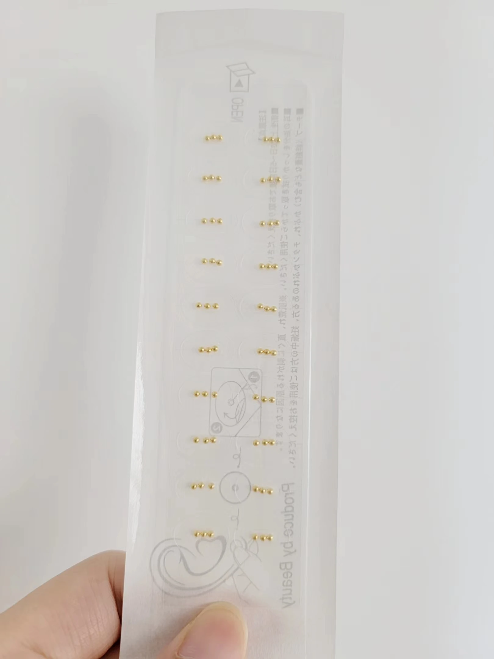 健康のための銀メッキされた24カラットの銀色のヘルスケア,耳の種子,病気のための治療