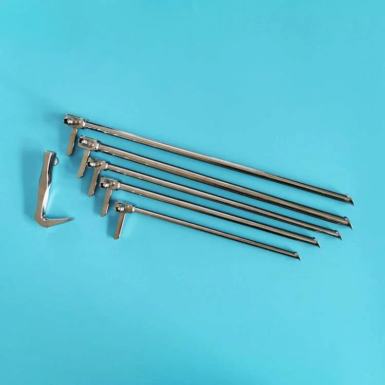 ENT esophagoscope tube with fiber/esophagoscopy set/esophageal forceps