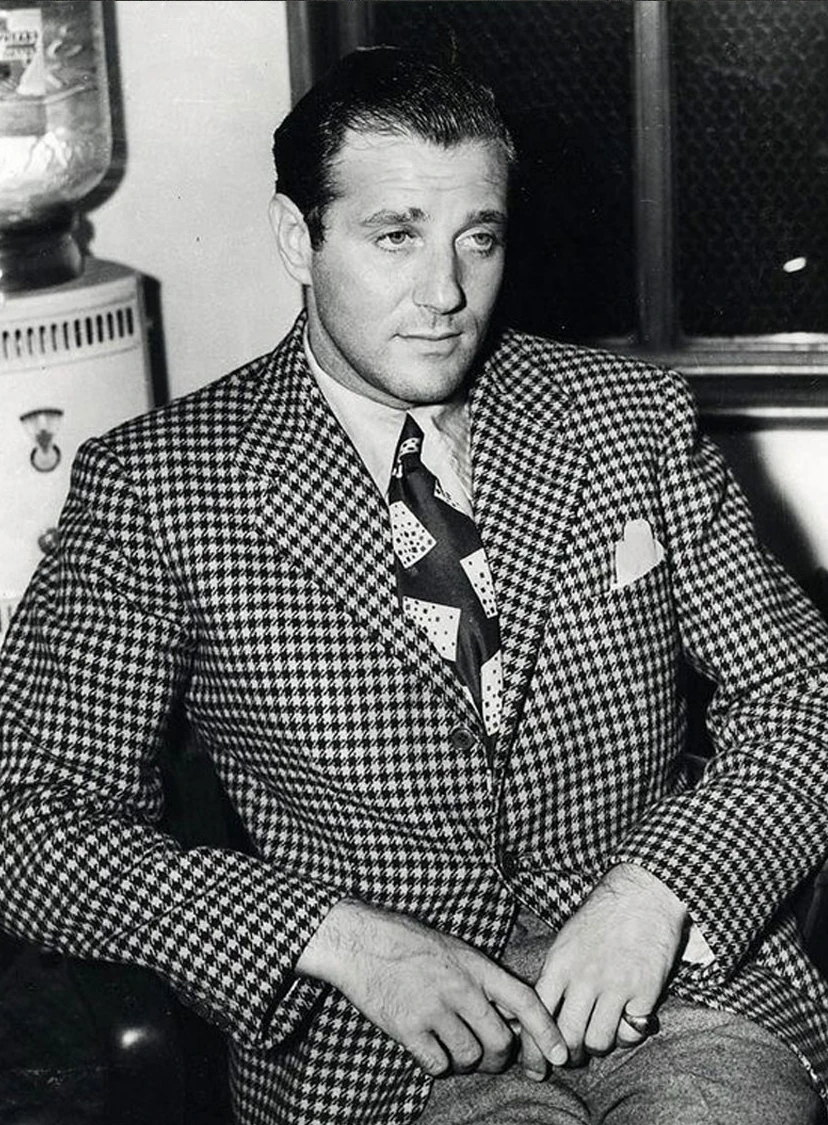 سترة رجالية بنقشة Houndstooth سترة سميكة واحدة الصدر أسود أبيض منقوشة ريترو أنيقة ملابس زفاف رجالية غير رسمية