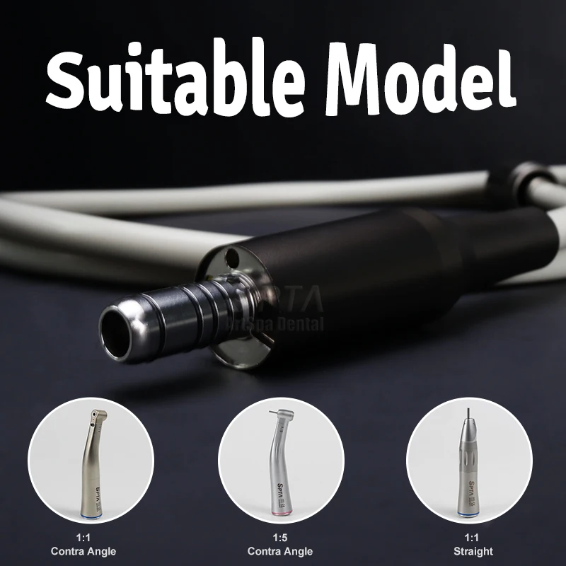 Dental clinical brushless micromotor fiber optical 1:5 increasing electric motor handpiece odontología  odontologia dentist Tool