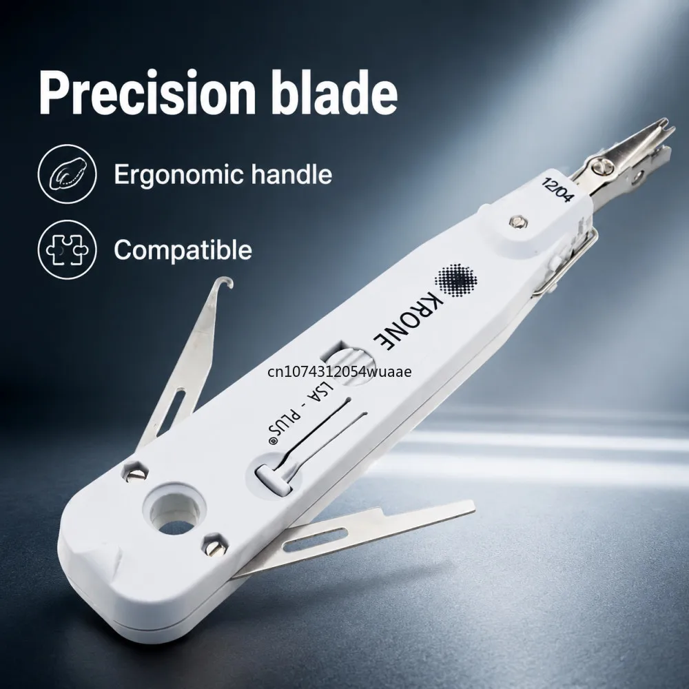 1/3Pcs 110 Punch Down Tool Multifunction Krone Type IDC/Network Wire Cat5 & Telephone Insertion Impact Terminal Tools