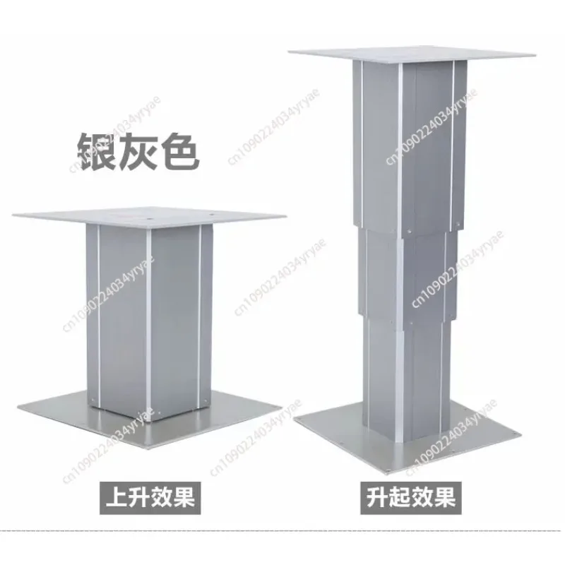 24V DC Electric Tatami Lifting Table Column Manual Height Adjustment Lifting Platform Remote Control Lifting Height 310-670mm