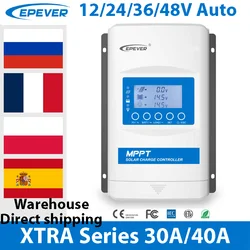 EPEVER New 30A 40A 48V MPPT solar Charger Controller XTRA Series 12v 24v 36v 48v auto work Solar Regulator XTRA3415N XTRA4415N