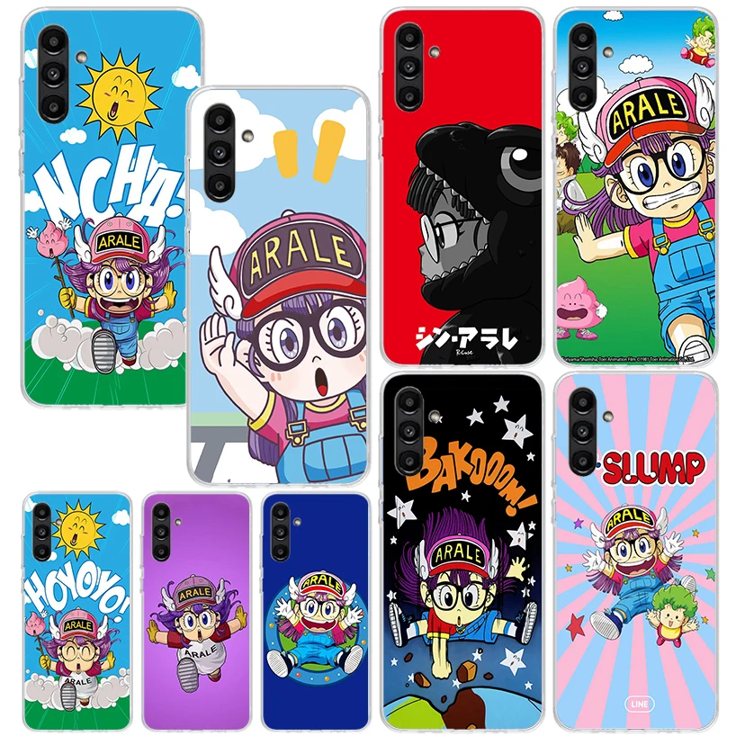 Dr Slump Arale Anime Phone Case For Samsung Galaxy A17 A37 A57 A16 A26 A36 A56 A15 A25 A35 A55 A14 A24 A34 A54 A13 A23 A33 A53 A