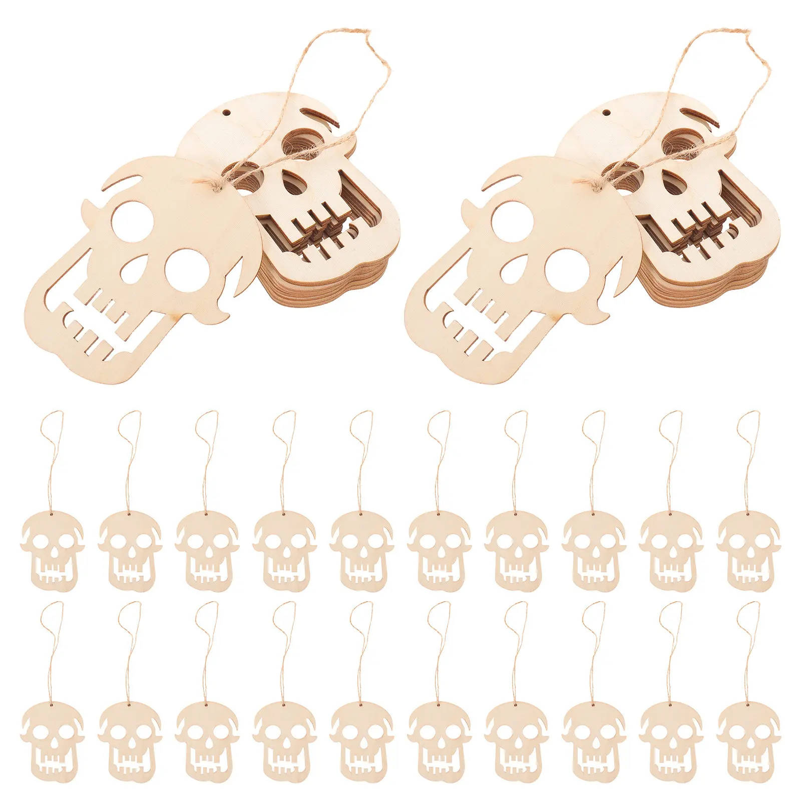 ensemble-de-tranches-de-bois-pour-halloween-disques-en-bois-naturel-de-style-rustique-pour-decorations-artisanales-fournitures-de-fete-saisonnieres-decor-d'automne-halloween